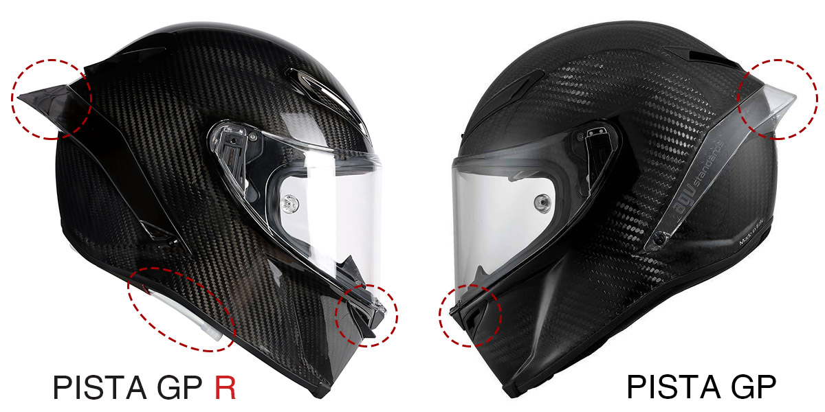 PISTA GP R與PISTA GP主要差異