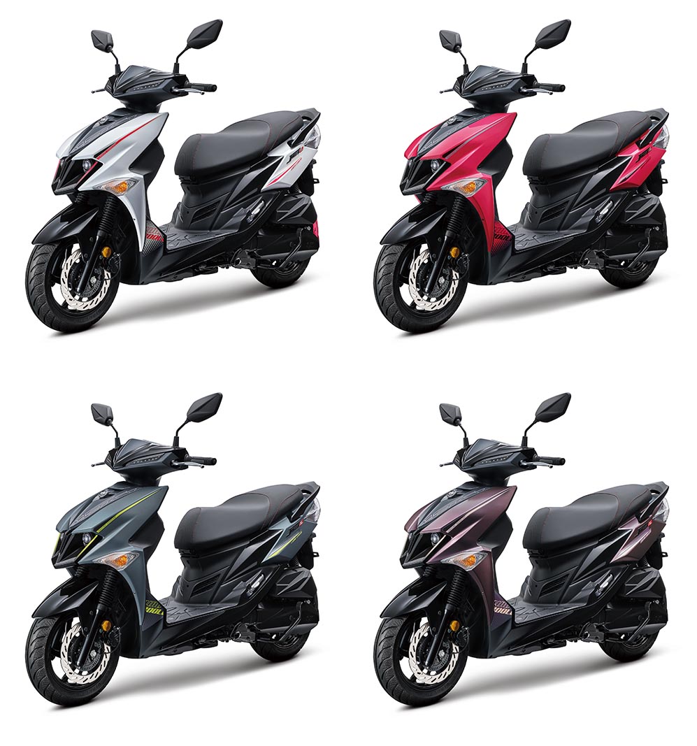 SYM JET SL推出四種車色