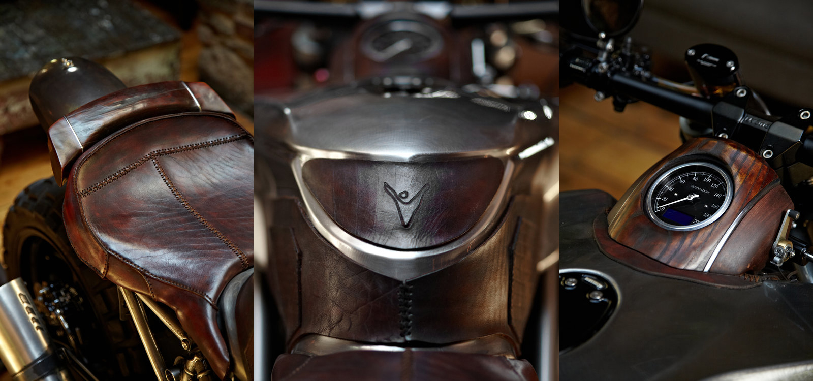 為了符合Gaucho精神，絕對少不了皮革與木材的點綴