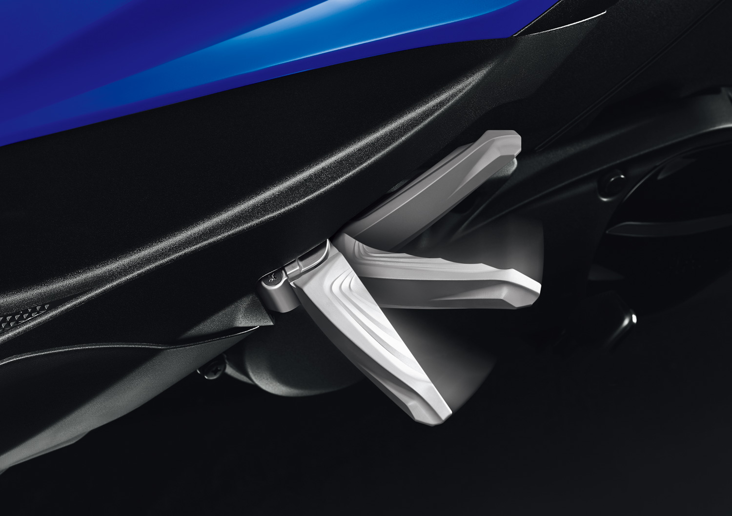 對後座而言相當重要的飛旋踏板